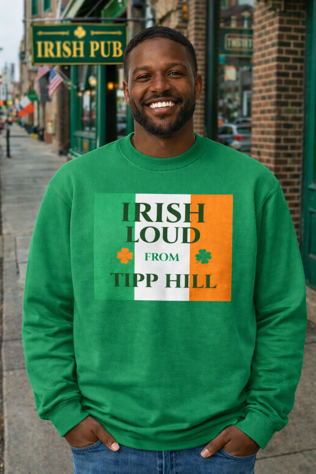 Irish Loud from Tipp Hill Crewneck Sweatshirt – Pressed Theory Heritage Collection