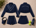 Victory Standard Set – Navy Jacket with Matching skirt w/shorts