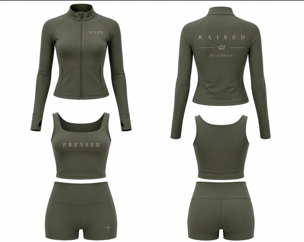 Raised Set – Luxury Faith-Based Women’s Activewear (Gym & Lifestyle Collection)