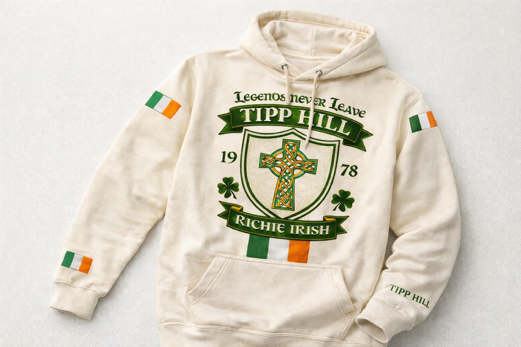 Richie Irish Limited Drop Hoodie – Tipp Hill Heritage Collection