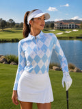 The Praise Argyle Zip™ | Premium Faith-Based Golf Top