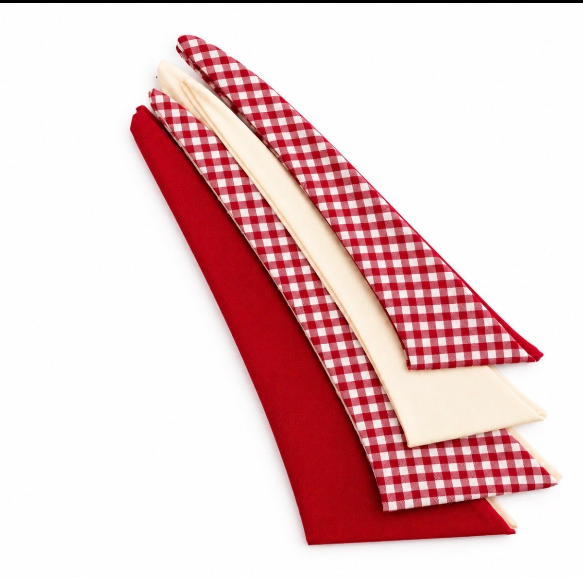 The Christmas Gingham Collection | Reversible Dog Bandanna