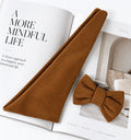 The Chestnut Collection | Corduroy Dog Bandanna & Bow Set