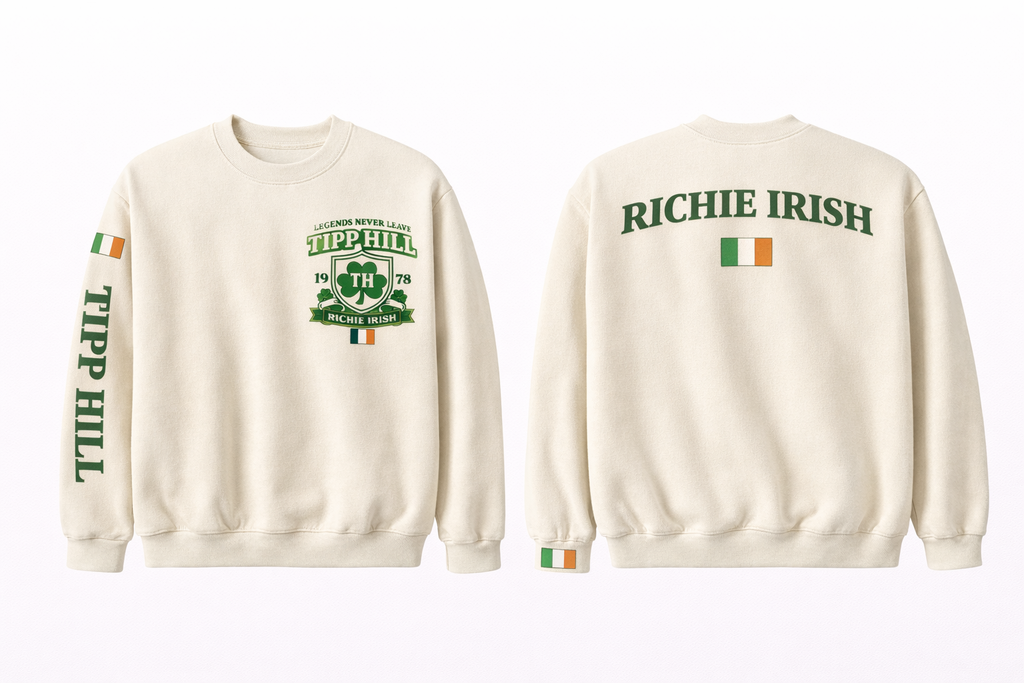 Richie Irish Cream Crewneck Sweatshirt – Tipp Hill Heritage Collection