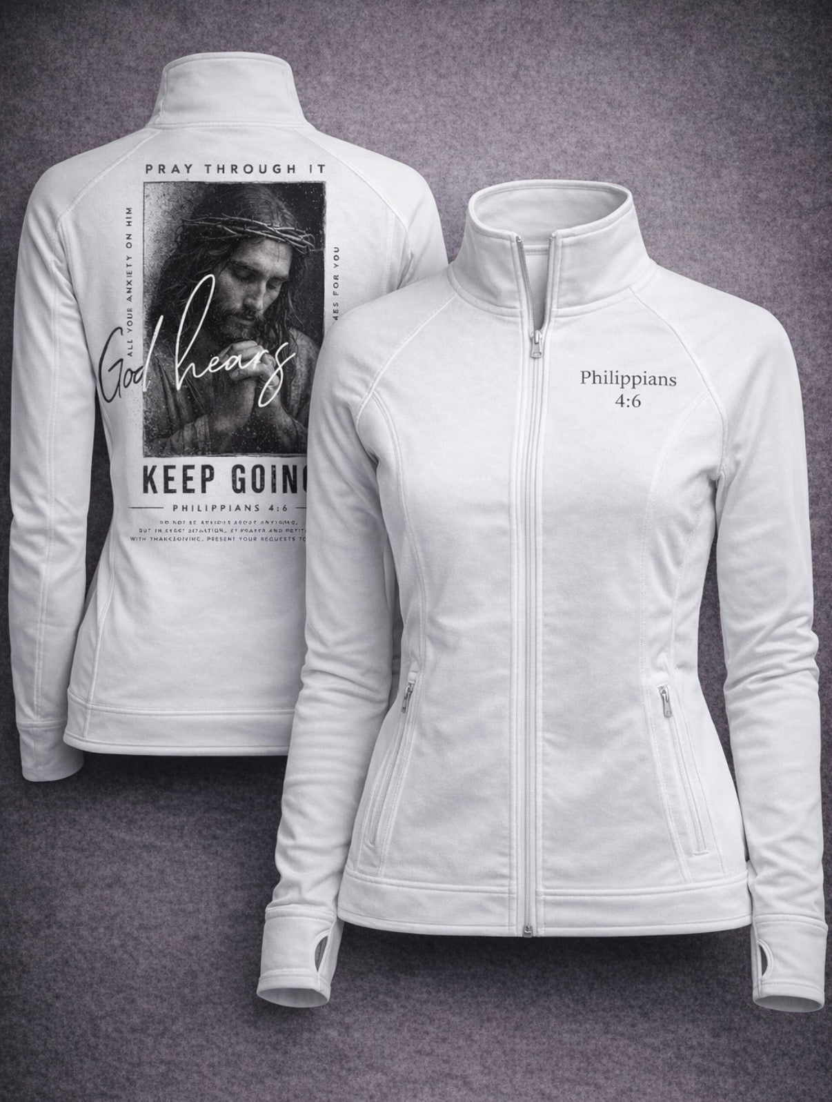 Fear Not Performance Jacket – Isaiah 41:10