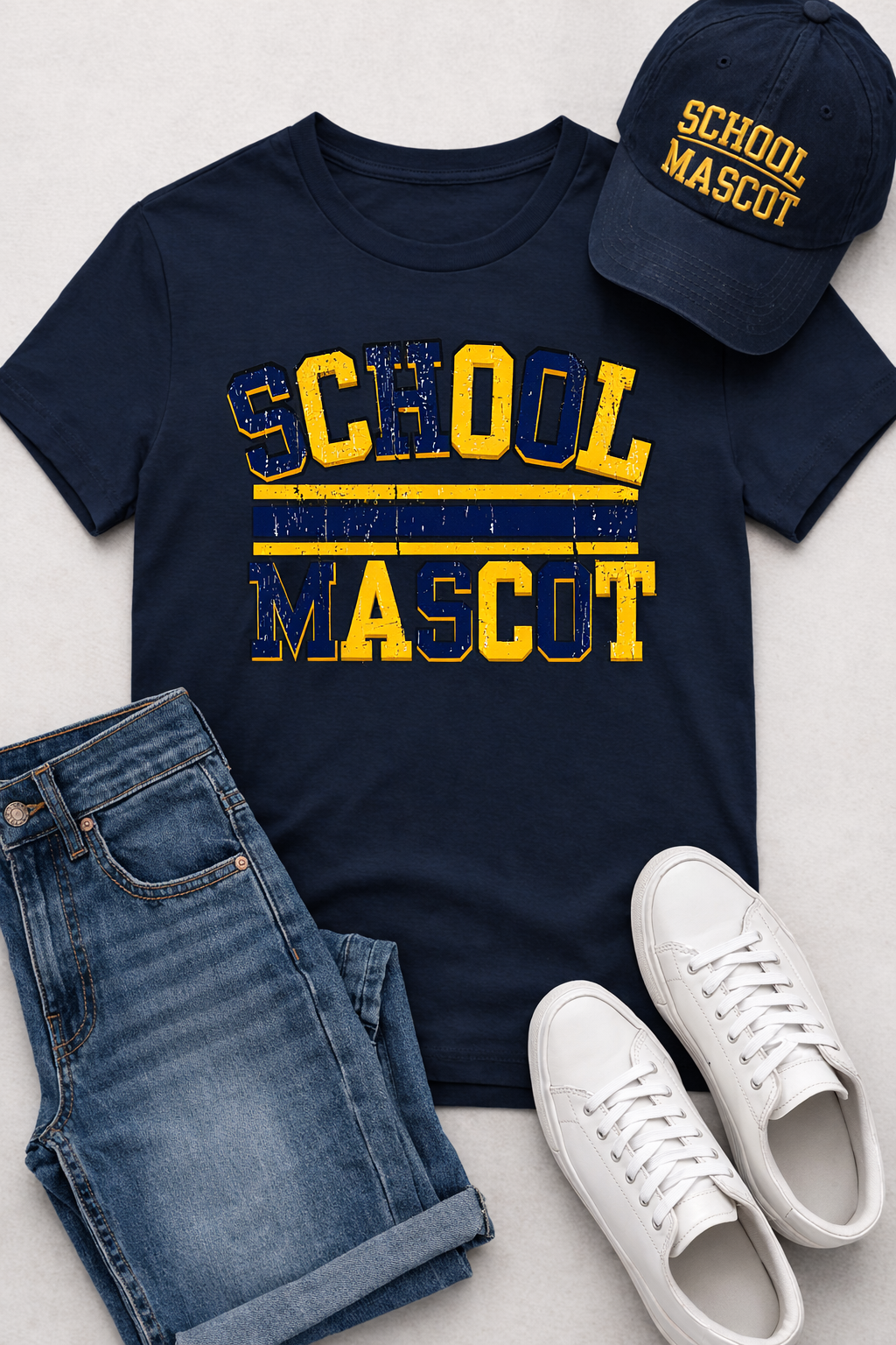 Custom School Mascot Spirit T-Shirt